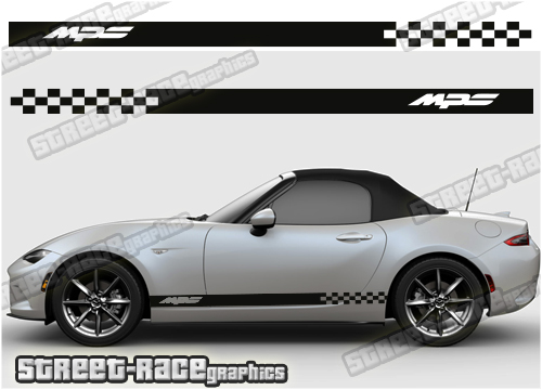 Mazda MX-5 side stickers 001
