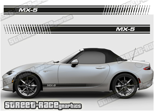 Mazda MX-5 side stickers 006