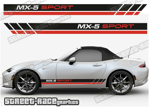 Mazda MX-5 side stickers 015