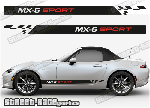 Mazda MX-5 side stickers 016