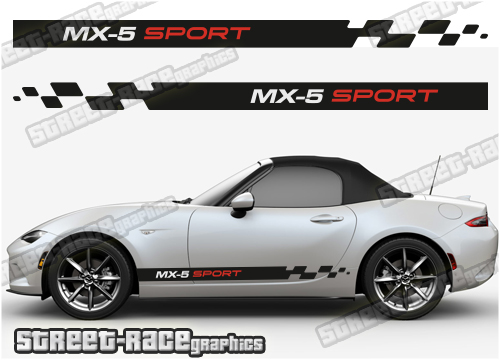 Mazda MX-5 side stickers 017