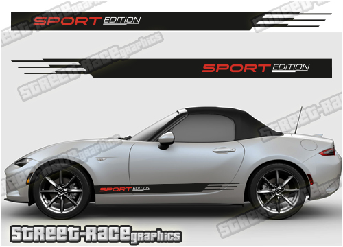Mazda MX-5 side stickers 020