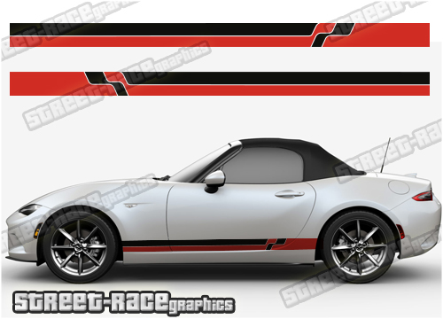 Mazda MX-5 side stickers 025