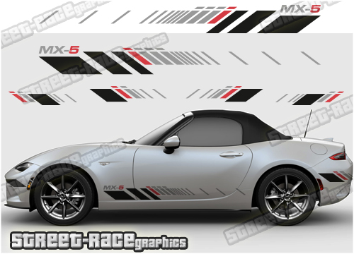 Mazda MX-5 side stickers 026