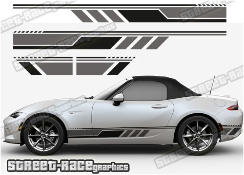 Mazda MX-5 side stickers 027