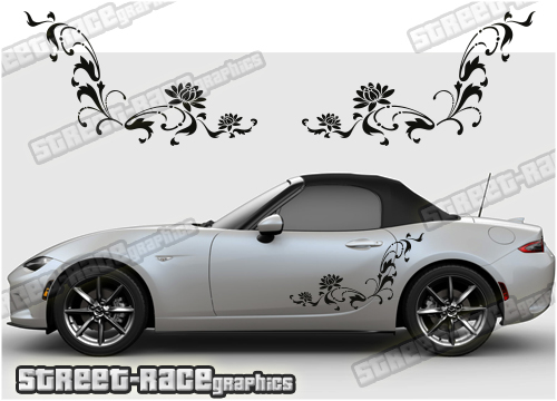 Mazda MX-5 side stickers 029