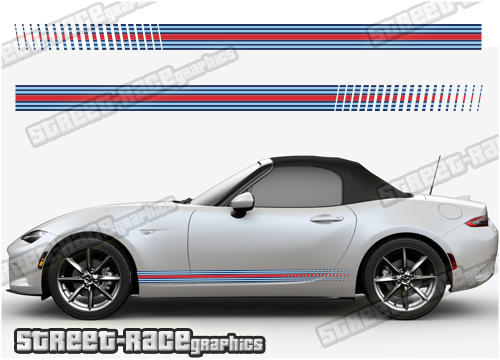Mazda MX-5 Martini style graphics 002