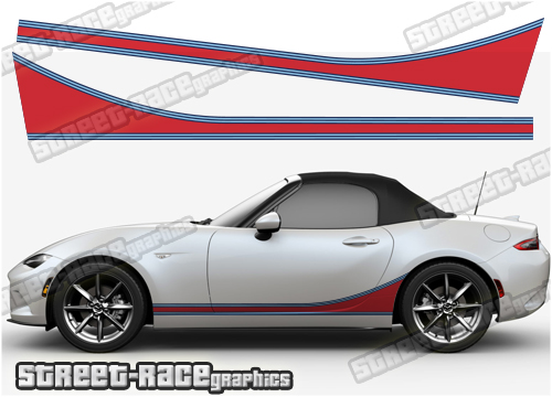 Mazda MX-5 Martini style graphics 003