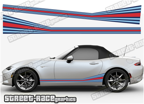 Mazda MX-5 Martini style graphics 004