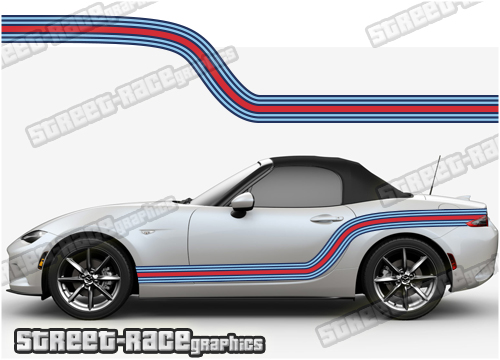 Mazda MX-5 Martini style graphics 005