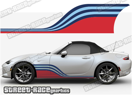 Mazda MX-5 Martini style graphics 006