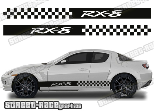 Mazda RX-8 side stickers 001