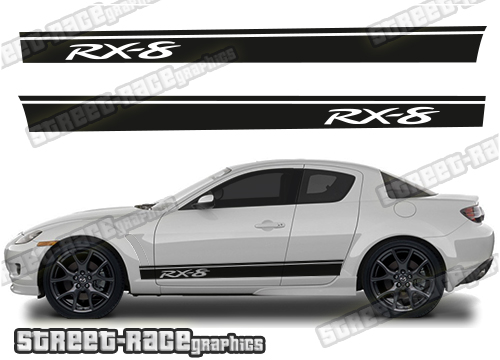 Mazda RX-8 side stickers 011