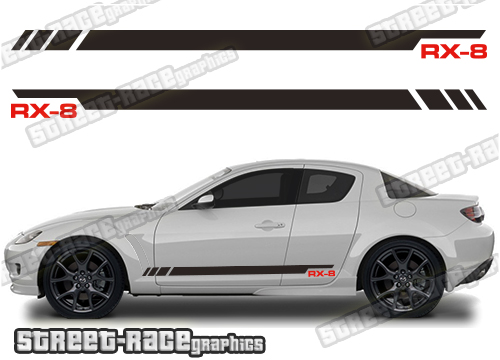 Mazda RX-8 side stickers 013