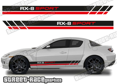 Mazda RX-8 side stickers 015