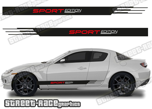Mazda RX-8 side stickers 020