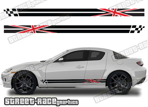 Mazda RX-8 side stickers 021