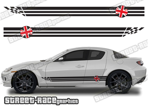 Mazda RX-8 side stickers 023