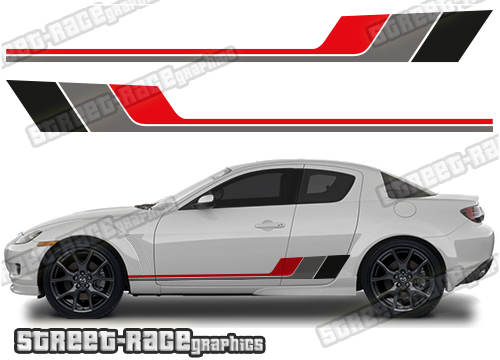 Mazda RX-8 side stickers 024