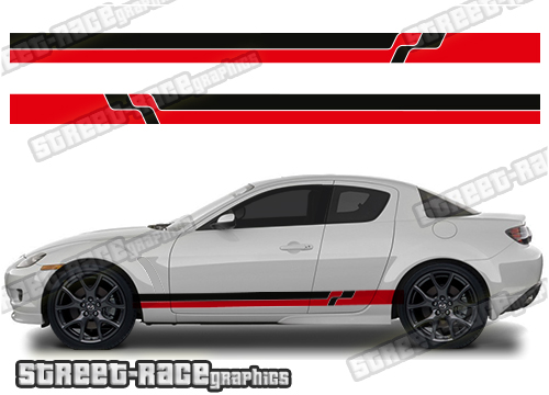 Mazda RX-8 side stickers 025
