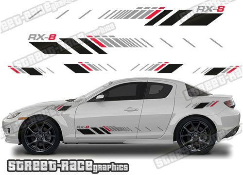Mazda RX-8 side stickers 026