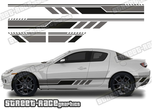Mazda RX-8 side stickers 027