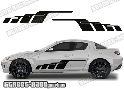 Mazda RX-8 side stickers 028