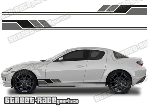 Mazda RX-8 side stickers 030