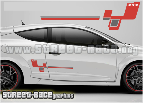 018 - Renault Megane R26-style side stickers