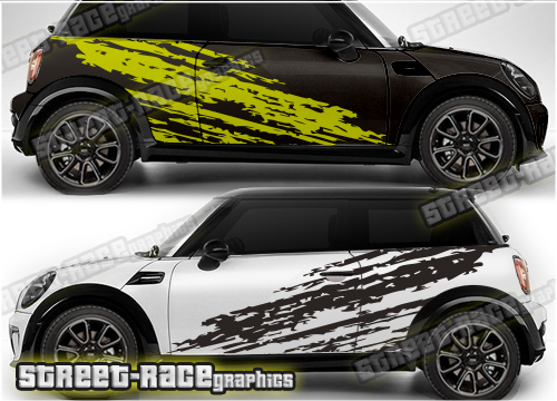 Mini rally graphics 007