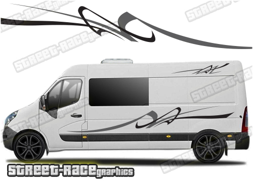 Movano - Master - NV400 camper van stickers 011
