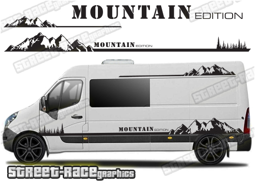 Movano - Master - NV400 camper van stickers 043