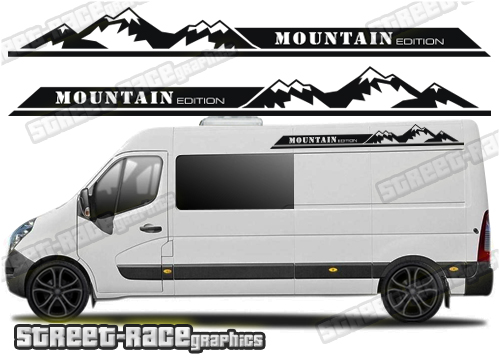 Movano - Master - NV400 camper van stickers 045
