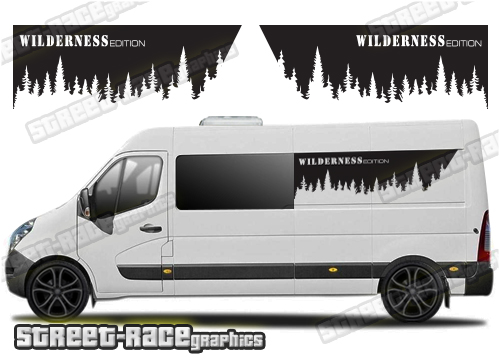 Movano - Master - NV400 camper van stickers 055