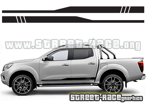 051 - Navara side racing stripes