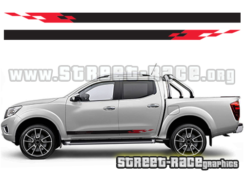 052 - Navara side racing stripes