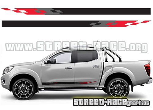 053 - Navara side racing stripes