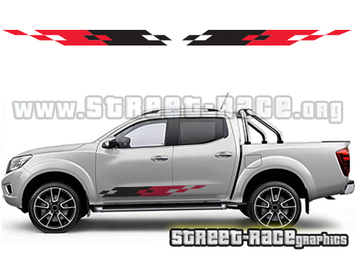 054 - Navara side racing stripes