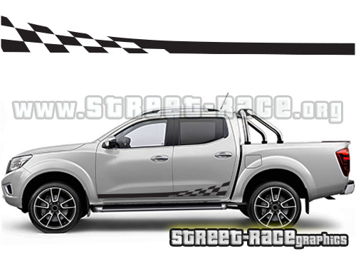 055 - Navara side racing stripes