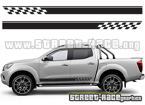 057 - Navara side racing stripes