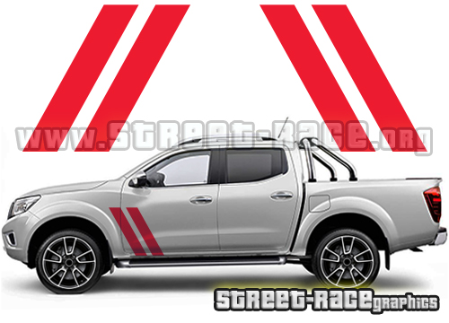 059 - Navara side diagonal stripes