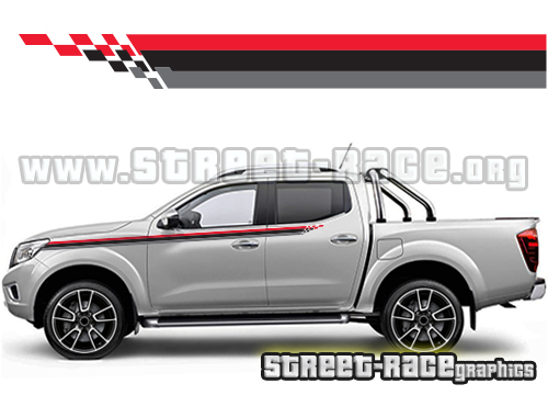 061 - Navara side stripes Nismo