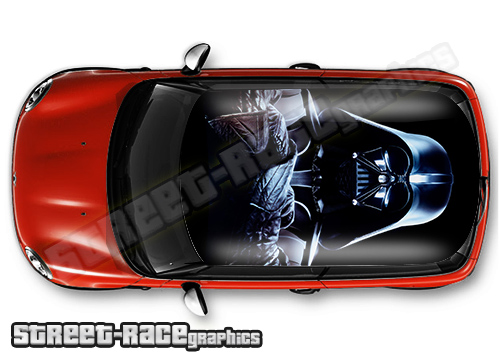 117 - Darth Vader car roof wrap
