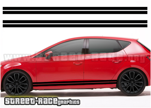 Seat racing stripes 006