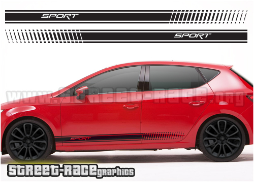 Seat racing stripes 008 Sport