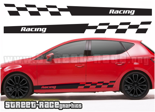 Seat racing stripes 010