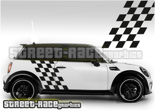 Mini side racing flags 008