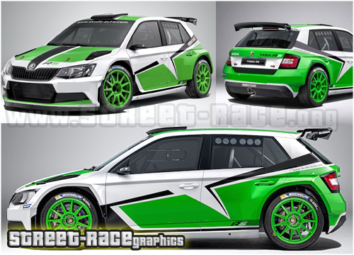 Skoda Fabia rally graphics 002