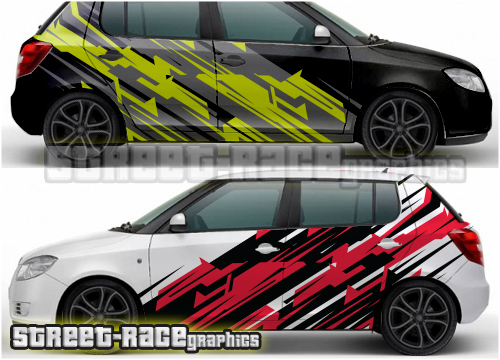 Skoda Fabia rally graphics 005