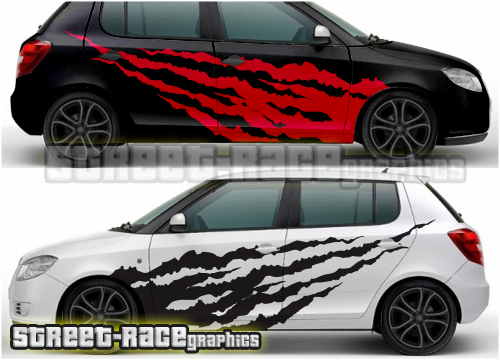 Skoda Fabia rally graphics 008
